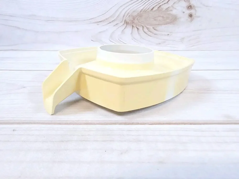 The Juiceman 421 Automatic Juicer Extractor Replacement Part Juice Bowl YELLOWED